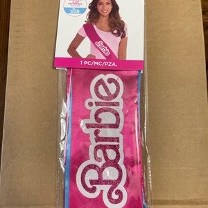 Barbie Pink Party Decorations Sash